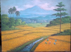 Bali paintings for sale, online, wholesale, price, traditional Balinese Art and Craft, Singapore, Canvas, Buy Online_79